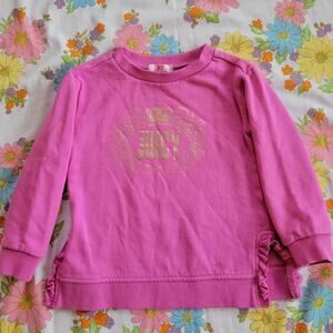 Pink juicy couture sweatshirt